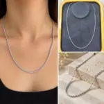 Silver Burgu Zincir Kolye