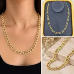 Gold Kalın Zincir Kolye