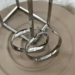 Geniş Yüzeyli Çelik Halka Küpe