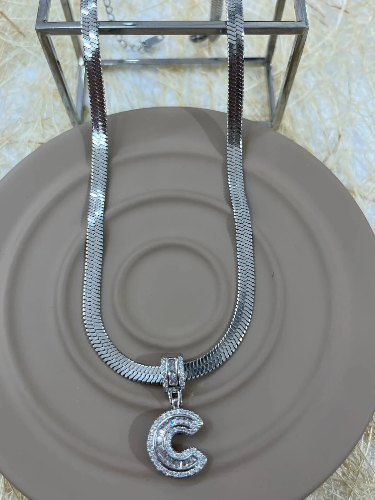 whatsapp-image-2024-09-11-at-15-25.webp Çelik Silver C Harf Kolye 45cm - Görsel 1
