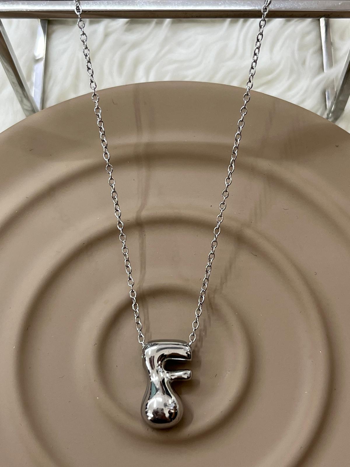 whatsapp-image-2024-10-05-at-17-6.jpg Çelik Silver F Harf Kolye 45cm - Görsel 1