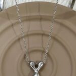 Çelik Silver Y Harf Kolye 45cm