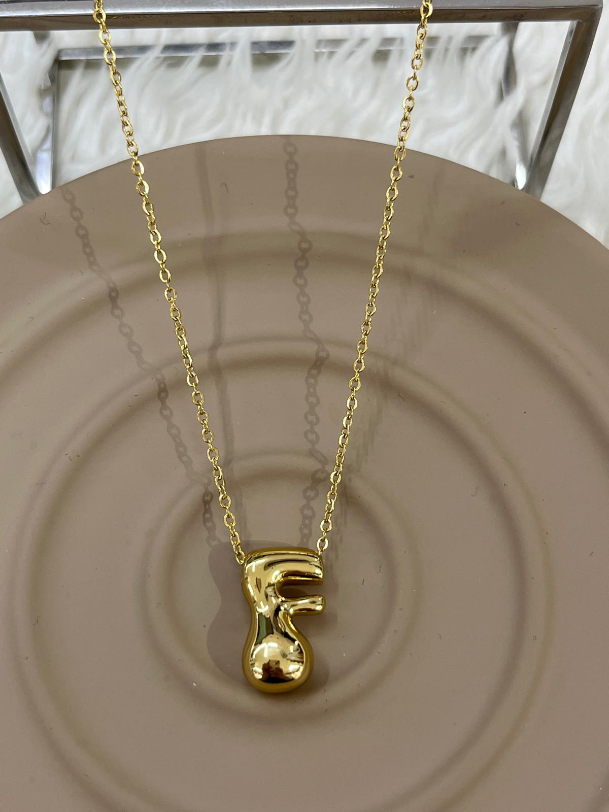 whatsapp-image-2024-10-05-at-18.jpg Çelik Gold F Harf Kolye 45cm - Görsel 1
