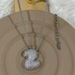Çelik Silver Z Harf Kolye 60cm