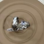 Çelik Silver Çift Yüzüğü No: 21