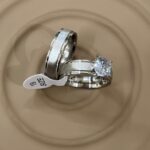 Çelik Silver Çift Yüzüğü No: 19