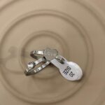 Çelik Silver Çift Yüzük No: 20