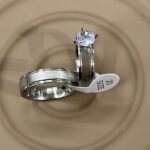 Çelik Silver Çift Yüzüğü No: 20