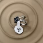 Çelik Silver Çift Yüzük No: 18