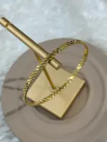 Çelik Gold Bileklik (65mm büyük boy) - Görsel 2