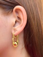Top Detaylı Küpe – Gold - Görsel 2