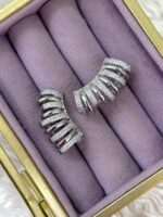 Kızılcık Şerbeti Doga Küpesi – Silver - Görsel 2