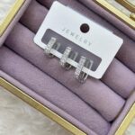 “Triple Shine Pavé Halka – Silver”
