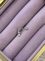 Baget Işık Çelik Piercing - Görsel 2