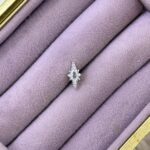 Kuzey Yıldızı Markiz Çelik Piercing