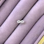 Sonsuz Işıltı Çelik Piercing