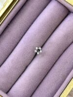 Kristal Çiçek Çelik Piercing - Görsel 2