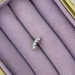 Hilal Işıltı Kavis Çelik Piercing
