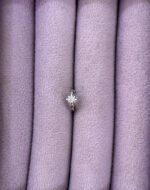 Zirkon Taşlı Kar Tanesi Piercing