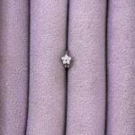 Zirkon Taşlı Çiçek Piercing