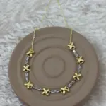 PARILTI KESİŞİM KOLYE