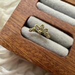 MÜKEMMEL IŞIK ÇİZGİSİ: GOLD SIRALI TAŞLI PIERCING