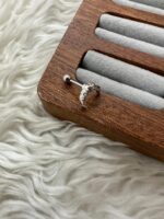 GÖKYÜZÜNÜN MÜHRÜ: SILVER AY PIERCING - Görsel 2