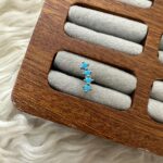 HAREKETLİ MAVİLİK: GÜMÜŞ MAVİ DÖRT TOP PIERCING