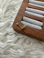 KRALİYET MÜHRÜ: GOLD TAÇ PIERCING - Görsel 2