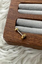 AŞKIN DERİNLİĞİ: MAVİ TAŞLI KALP PIERCING - Görsel 2