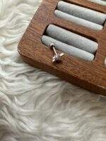 YILDIZLI PUSULA: SILVER TAŞLI KUZEY YILDIZI PIERCING - Görsel 2