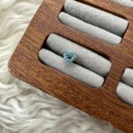 GÖKYÜZÜ AŞKI: MAVİ TAŞLI SILVER KALP PIERCING