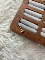 GÖKYÜZÜ AŞKI: MAVİ TAŞLI SILVER KALP PIERCING - Görsel 2