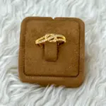 Bağlı Işıltı Knot Yüzük
