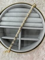 VIP Taşlı Yıldız Gold Bileklik - Görsel 2