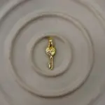 Kalp Detaylı Anahtar Charm