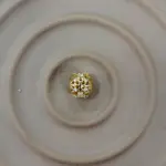 Zirkon Taşlı Gold Charm