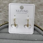 Xuping Sonsuzluk Motifli Gold Halka Küpe