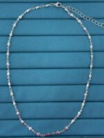 Silver Renk Yıldız Figürlü Minimal Zincir Kolye - Görsel 2