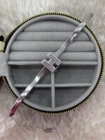 Silver Taş Detaylı Geometrik Tokalı Zincir Bileklik - Görsel 3
