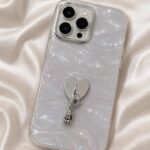 Melek Figürlü Kalp Telefon Charmı