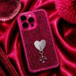 Terazi Figürlü Kalp Telefon Charmı