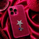 Uçak ve Dünya Figürlü Yıldız Telefon Charmı