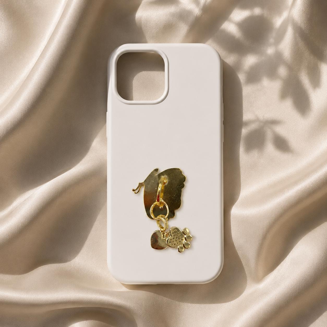 whatsapp-image-2026-08-14-at-10-10.jpg Gold Kalp ve Pati Figürlü Telefon Charmı - Görsel 1