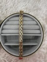 Gold Geometrik Taş Detaylı Bileklik - Görsel 3