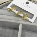 Xuping Gold Taşlı 3’lü Küpe Seti