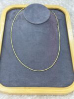 Gold Burgu Zincir Kolye - Görsel 2