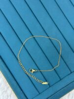 Minimal Gold Zincir Bileklik - Görsel 2
