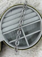 Taş Detaylı Silver Geometrik Bileklik - Görsel 2