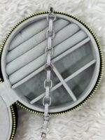 Taşlı Halka Detaylı Silver Bileklik - Görsel 2